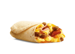 Meaty Breakfast Burrito